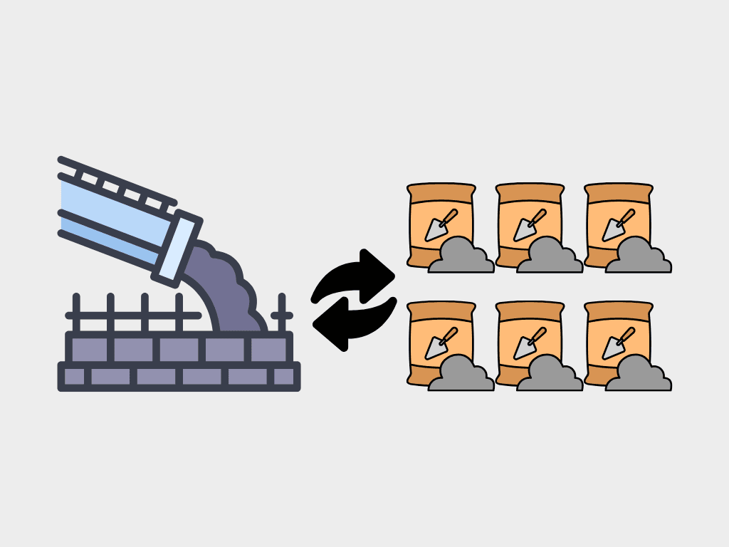 How to Convert Concrete Volume into Bags Easily